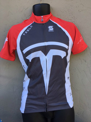 tesla bike jersey